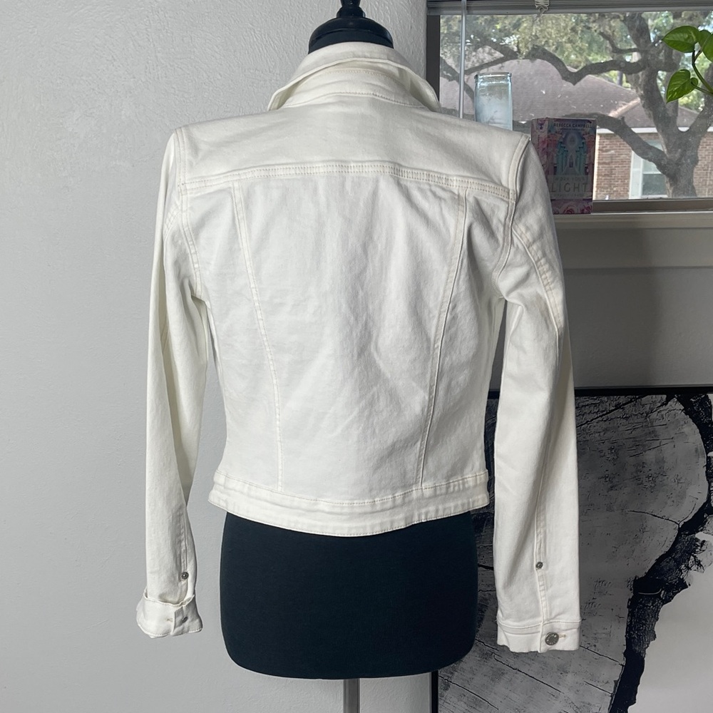 William Rast White Jean Jacket - Picture 8 of 8